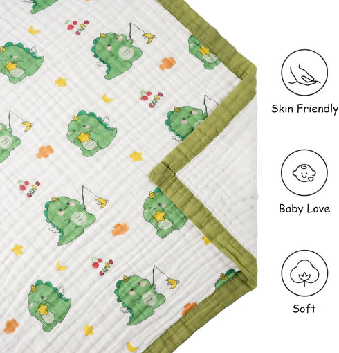 Generic Muslin Baby Blankets, Nursery Blankets for Boys Girls, Swaddle Blankets Neutral Soft Lightweight Toddler