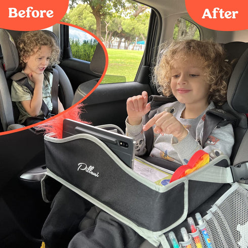 Set PILLANI Kids Travel Tray & Diaper Bag - Perfect for On-the-Go Families