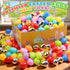 200 KissFuture PCS Prefilled Easter Eggs with Toys Inside, Easter Eggs Filled for Egg Hunt, Easter Basket Stuffers