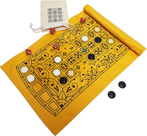 Stellar Factory The Royal Game of UR, Compact and Travel-Friendly, One of the Oldest Strategy Games