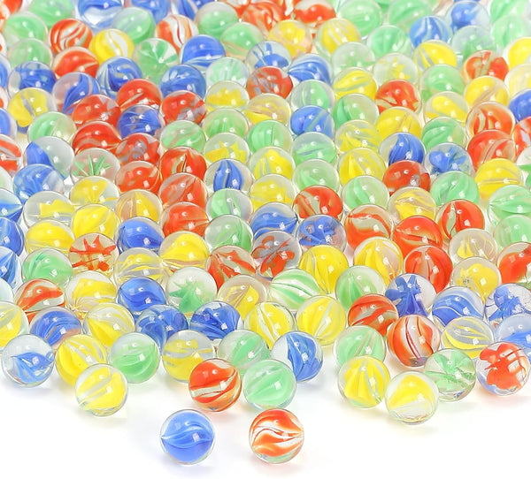Marbles Cats Eyes Glass Marble/Sling Shot Ammo, 1000 pcs, DIY and Home Decoration, 0.62 inch