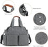 MEYTEILAY Diaper Bag Tote Large Multi-Function Baby Changing Bag for Mom Travel Nappy Bag for Women