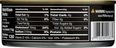 Crown Prince 5 oz Natural Tongol Tuna Chunk Light in Spring Water No Salt Added