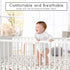 Sweet Jojo Designs Fitted Baby Crib Sheets (Woodland Mushroom) for Boys or Girls, Infant Nursery, Toddler Room