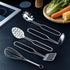 12Pcs Playset 3 Kids Pretend Play Kitchen Accessories Toy Stainless Steel Metal Pots and Pans with Rack Mud Kitchen