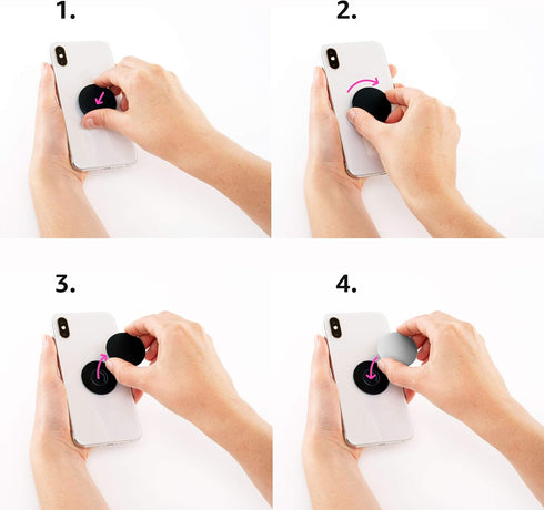 Emperor Penguins Mobile Blue Gift, PopSockets PopGrip: Swappable Grip for Phones & Tablets