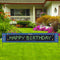 Large Video Game Happy Birthday Banner 9.8 x 1.6 ft Game on Birthday Party Decorations Level up Gaming Theme