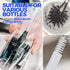 5-Piece Set 14" 3 Holikme Bottle Brush Cleaner - Stainless Steel Handle, Straw Brushes, Cleans Water Bottles, Cups