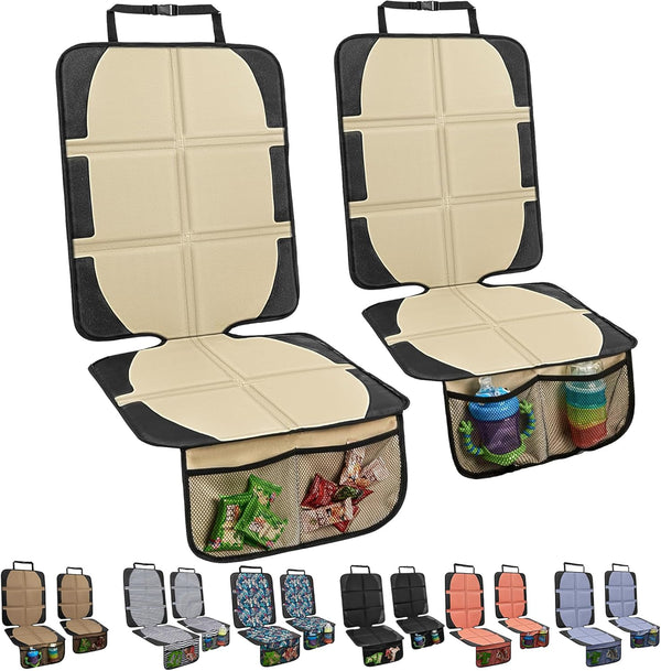 NEWFOM Car Seat Protector for Child Car Seat, 2 Pack Baby Car Seat