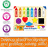 The Learning Journey Lift & Learn Puzzle Colors & Shapes – Award Winning Educational Toy for Children Ages 3 and Up