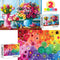Jigsaw Puzzles for Adults, 2 Pack 1000 Pieces, Flower & Colorful Succulent Puzzles for MOM, Women & Men
