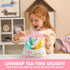 JOYIN 18PCS Pretend Role Play Tea Party Set, BPA Free Plastic Tea Set, Mini Kitchen for Kids, Gifts