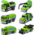 Oriate Mini Die-cast Car Model Set 1:64, Educational Sewage Suction Cleaning Car, Garbage Trucks & Toy Cars for 3+