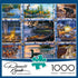 Buffalo Games - Darrell Bush - North Country - 1000 Piece Jigsaw Puzzle for Adults Challenging Puzzle Perfect for Game Nights - Finished Puzzle Size is 26.75 x 19.75