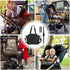 Generic Stroller Diaper Bag - Waterproof Supplies Storage, Mom Bag Milk Bottle Holder, Large Capacity Tote | Wet Wipes