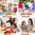 36 Pcs Halloween Pumpkin Erasers, Mini Novelty Pencil Erasers for Kids, Party Favors, Holiday Gift