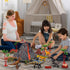 Large Volcano Set with 9 Realistic Dinosaur Action Figures, Simulated Eruptions with Sounds, Gift for Kids 2-10 Years