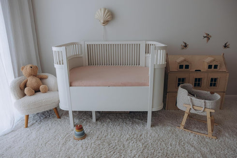 Sheet,2 Pack,100% Sheets,Soft,Breathable,Pack Fitted,Girls,Boys,Pack Fitted,24x38 Dreamology Mini Muslin Crib Cotton
