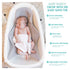 3-in-1 Regalo Baby Basics Grow with Me Bath Tub, Award Winning Brand, Adjustable As Your Baby Grows, Includes Foam