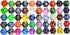 50-Pack 20 Sided Dice D20 Polyhedral Dice with Pouch for DND RPG MTG Tabletop Game