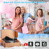 Shynerk Baby 2 6.86" 1080P Baby Car Camera for Kids, HD Split Screen Baby Monitor with Dual Backseat Cameras and IR