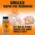 2 lb. SMELLEZE Diaper Pail Deodorizer, Odor Eliminator for Diaper Pail, Baby Poop Deodorizer & Human Urine Odor