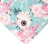Galabloomer Newborn Receiving Blanket & Headband Set, Baby Flower Swaddle
