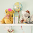 30PCS Miniature Plastic Western Cowboy Cowgirl Hats for Party Decoration