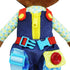 June Garden 15.5" Dressy Friends Isaiah, Educational Stuffed Plush Doll for Kids and Toddlers 2 Years+