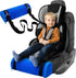 Car Seat Foot Rest for Kids - Booster Seat Pillow With Long