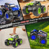 1:14 2 Sets 4WD 6-12 Waterproof Remote Control Car, Front & Rear Wheelie Monster Truck, Amphibious RC Truck