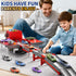 1-3, 1-3 3-5, 6 3-9 Fire Trucks for Toddlers Firetruck Toys for Toddlers Folded Carrier Truck Race Track with Racing