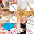 3 11 Sets Otters Kids Chef Hat and Apron, PCS Chef Costume Pretend Play Kitchen Toys Baking Tools for Toddler
