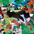 Puzzles,48 3-5,Children 4-8 Jumbo Floor Puzzle for Kids,Farm Animals Jigsaw Large Piece Barn Puzzle for Toddler Ages