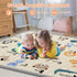50" 50" Baby Play MAT X Playpen Mat, Soft Thickened Anti-Slip Baby Mat for Floor, Foldable and Machine Washable Baby