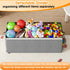 Fineonly (40" x14" x16") Extra Large Toy Box Chest with Lid, Kids Toy Storage Organizer for Boys Girls, Big Toy Bin