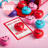 28 Packs JOYIN Heart Shape Stress Ball with Cards Stress Relief Fidget Toy for Valentine Party Favors, Classroom Prize