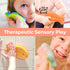 Innobaby Aqua Green Silicone Fish Bath Scrub - Sensory Fun for Babies