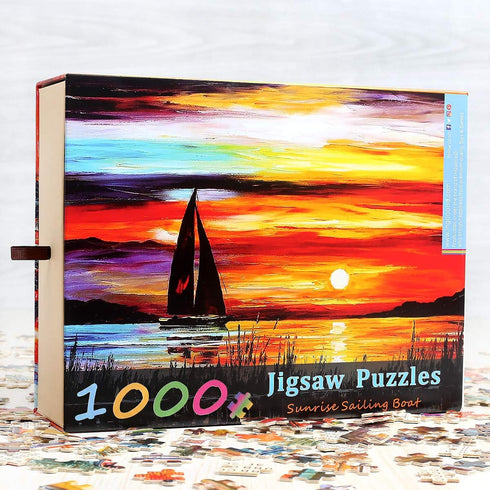 1000 Ingooood- Jigsaw Puzzles Pieces for Adult- Tranquil Series Entertainment Toys for Adult Special Graduation