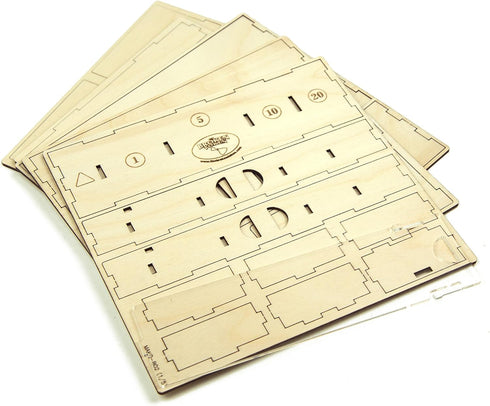 The Broken Token Machi Koro Compatible Deluxe Edition Game Organizer with Multiple Dividers
