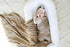 LEYL&ARI Cactus Muslin Swaddle Blanket | Soft Receiving Blankets for Infants | Cacti & Sand Design