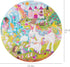 Unicorn Jigsaw Puzzle for Kids Ages 5-8 - 150 Piece Round Puzzle with Fairies and Animals by boppi