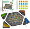 Chain Triangle Chess Game, Strategy Board Games for Kid 6-8-12, Chess Board
