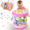 Baby Girl Toys 12 Months, Musical Rotating Light Up Infant Toys Tummy