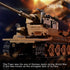 MISTBUY WW2 M4 1184 8-14 Army Tank Toys Building Kit Compatible with Lego, Create a German Tiger & an American Sherman