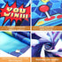 Blulu Video Game Party Decoration, Video Gaming Photo Backdrop Banner for Gamer Room Decor (70.9 x 43.3 Inch)