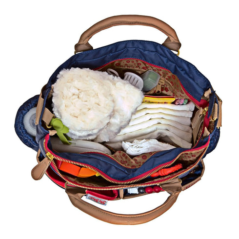 maman Designer Diaper Bag with Changing Pad