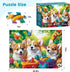 VOLUVOLU 300 300 Entertainment(20.5 15 Pieces Dog Puzzles for Adults, Puppy and Toys Puzzle for Adults Children