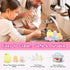 YRSDQueenA 10 Pack 4-8 8-12, Taba Squishy Toys kit with Toy Box & Cute Stickers, Kawaii taba Squishies Stress Relief