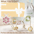 bonfaran Set 6+ 1 2 3 Baby Montessori Toy, High Chair Suction Cup Toy and Teething Toy - Table Toy & Pop-it Fidget